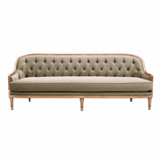 VERONA THREE SEATER  SOFA - GOLD