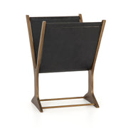 FELDMAN MAGAZINE RACK-BLACK