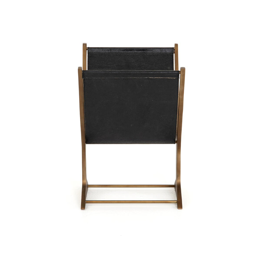 FELDMAN MAGAZINE RACK-BLACK