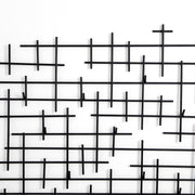 CROSSIN COAT RACK-IRON MATTE BLACK