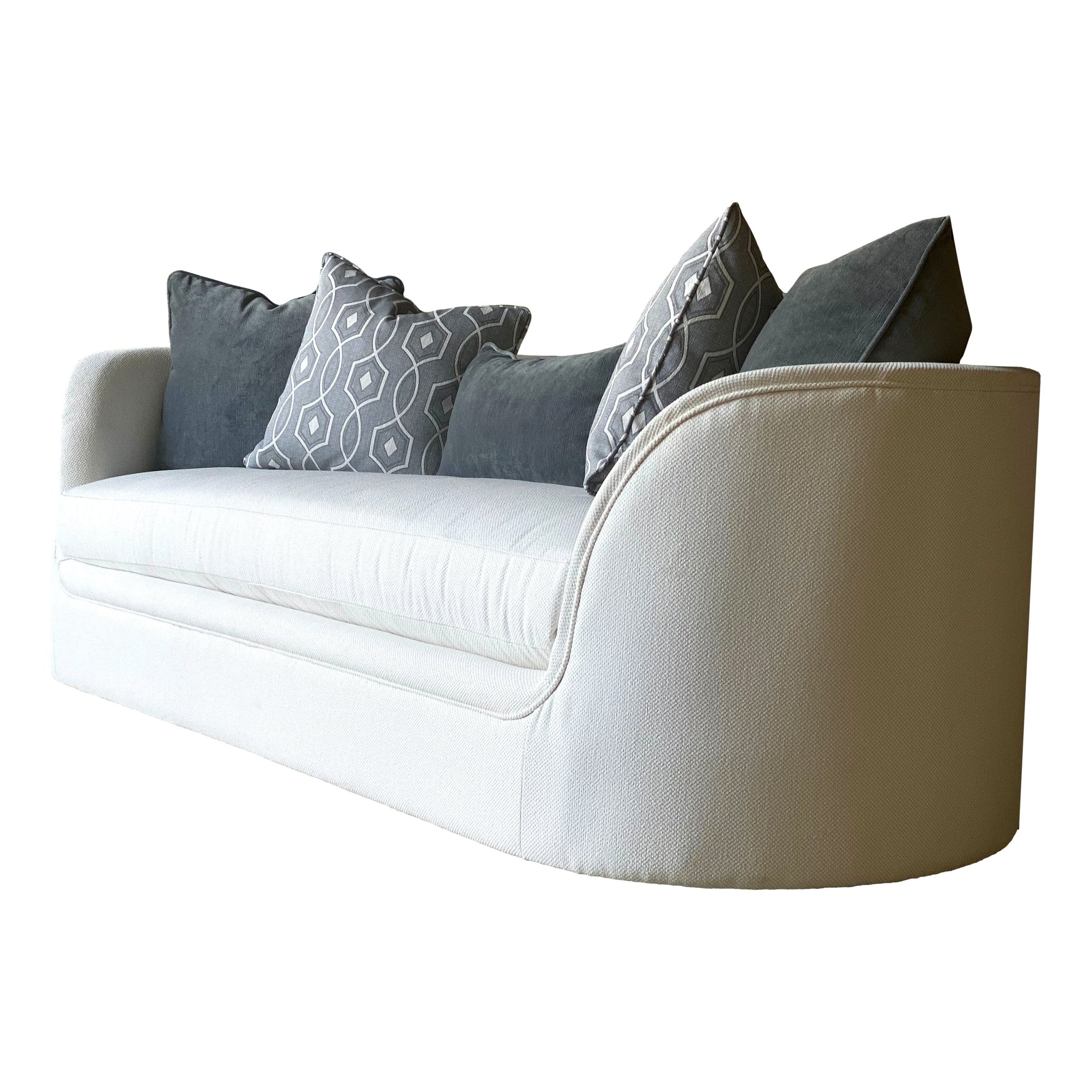 Amara deals curved sofa