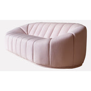 CURVED THREE SEATER SOFA