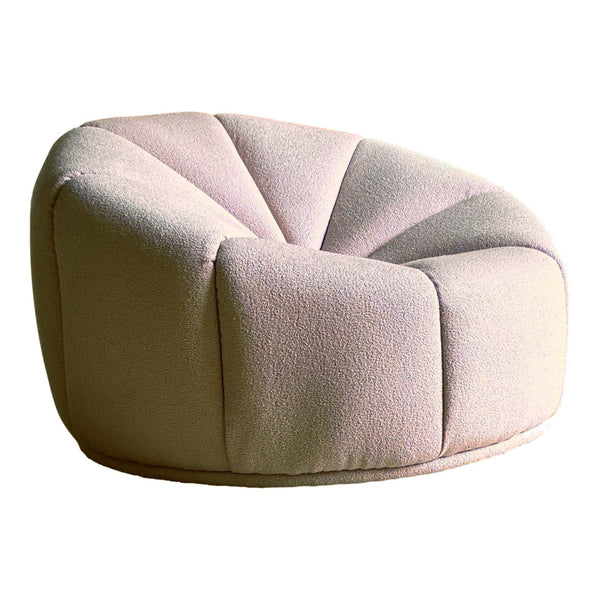 CURVED ARMCHAIR - PINK