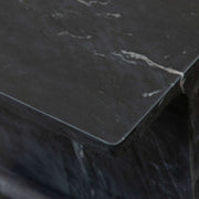 IRIS ACCENT TABLE - BLACK MARBLE