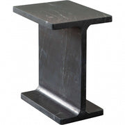 IRIS ACCENT TABLE - BLACK MARBLE