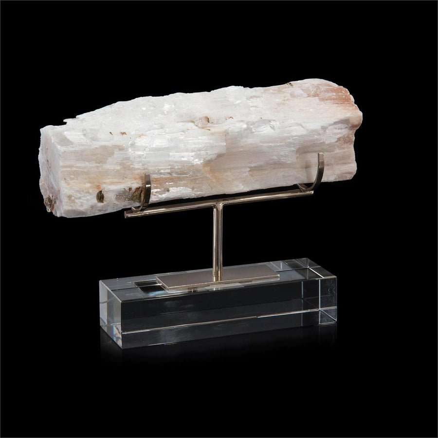 GALLERY-DISPLAYED SELENITE LOG