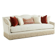 MAGGIE SOFA WITH RED PILLOWS