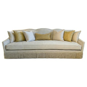 MAGGIE SOFA WITH YELLOW PILLOWS