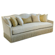 MAGGIE SOFA WITH YELLOW PILLOWS