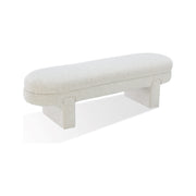 MAYA CROSS BENCH - RICOTTA