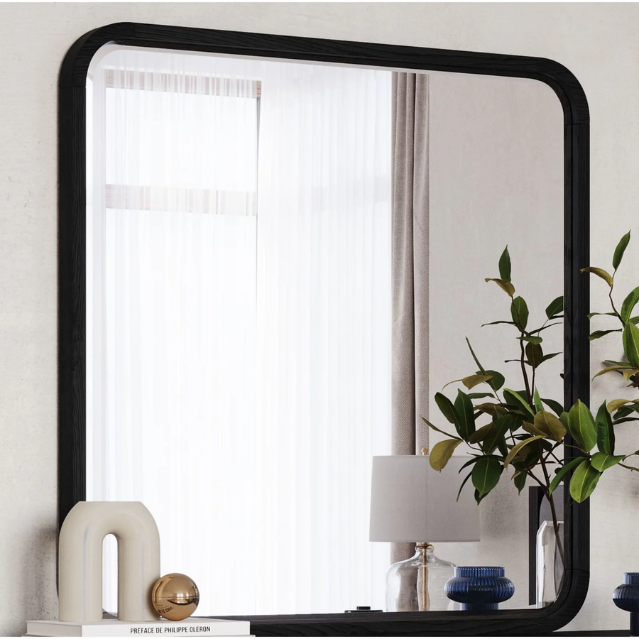 ELORA NIGHTSTAND & DREESER WITH MIRROR