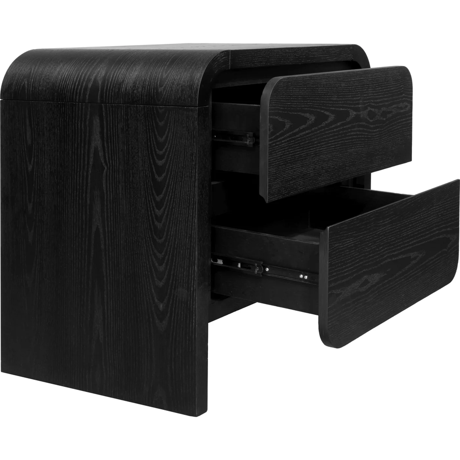 ELORA NIGHTSTAND & DREESER WITH MIRROR