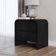 ELORA NIGHTSTAND & DREESER WITH MIRROR