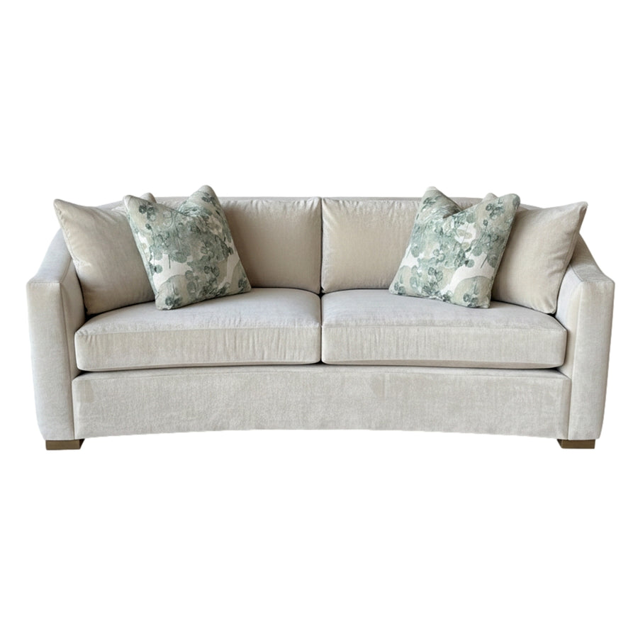 CRUSH LINEN LIVING SET - TWO SOFAS & TWO CHAIRS