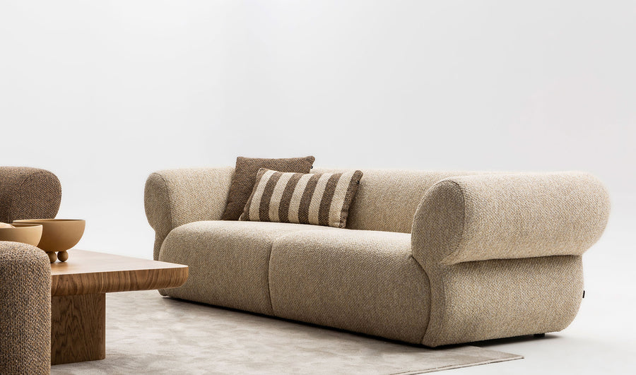 PUFFY 3 SEATER SOFA