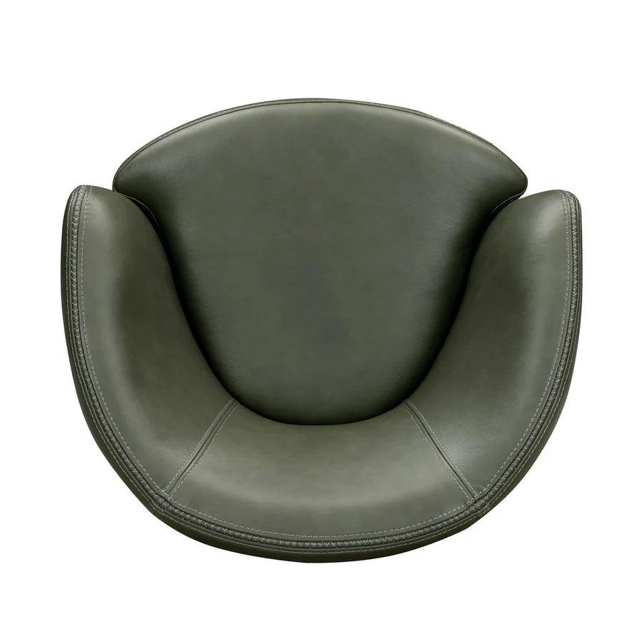 BAROLO - LYRIC SAGE Swivel Club Chair