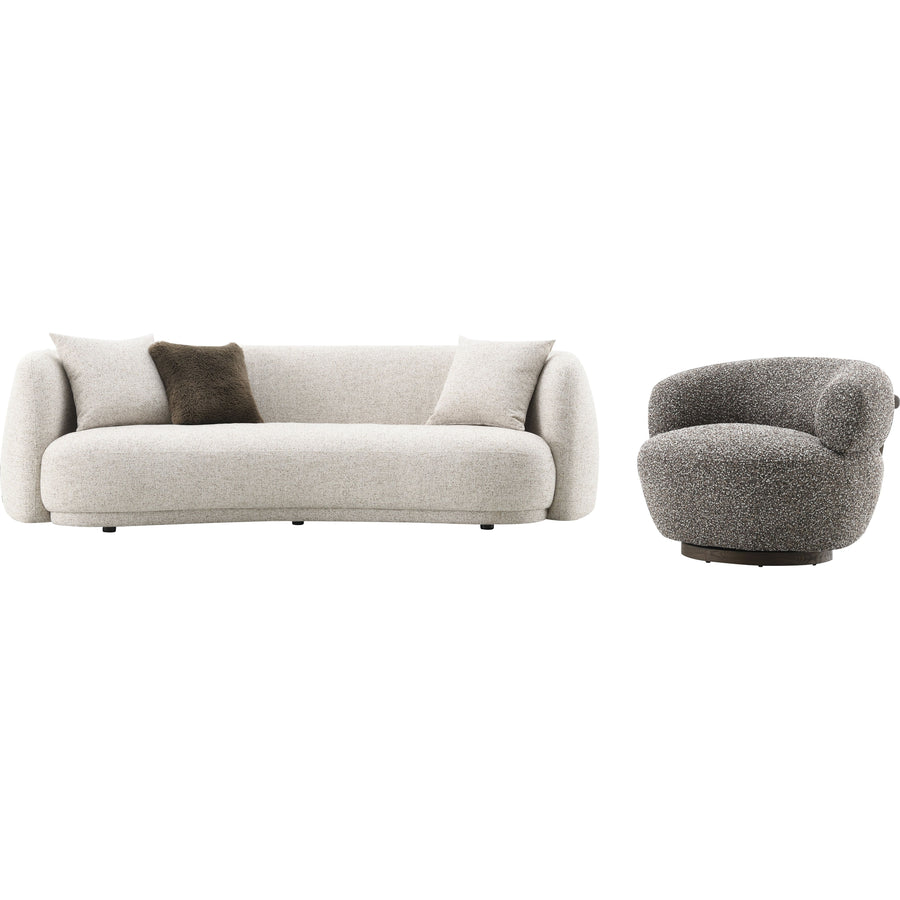 MOSS LIVING SET - TWO SOFAS & TWO CHAIRS