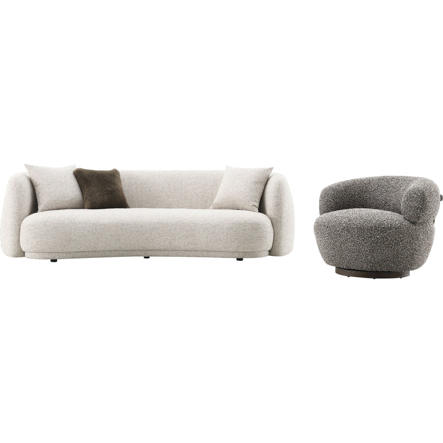MOSS LIVING SET - TWO SOFAS & TWO CHAIRS