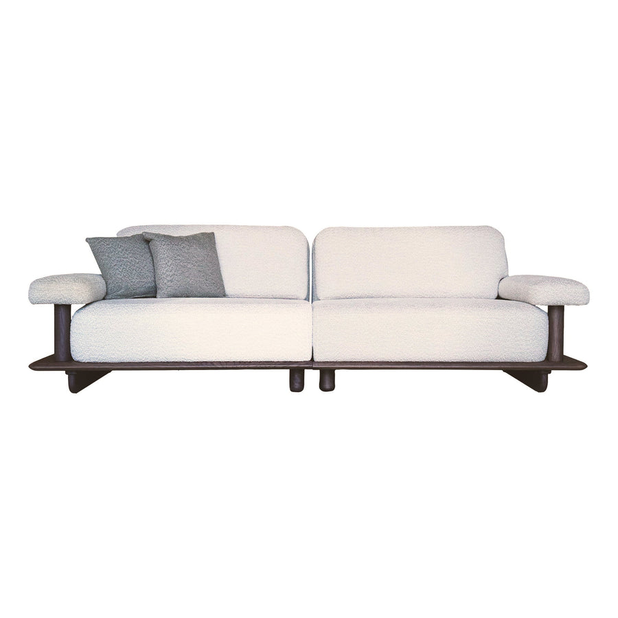 MOCHA THREE SEATER SOFA