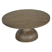 WOOD ROUND COCKTAIL TABLE