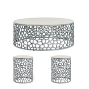 CORAL COFFEE TABLE SET