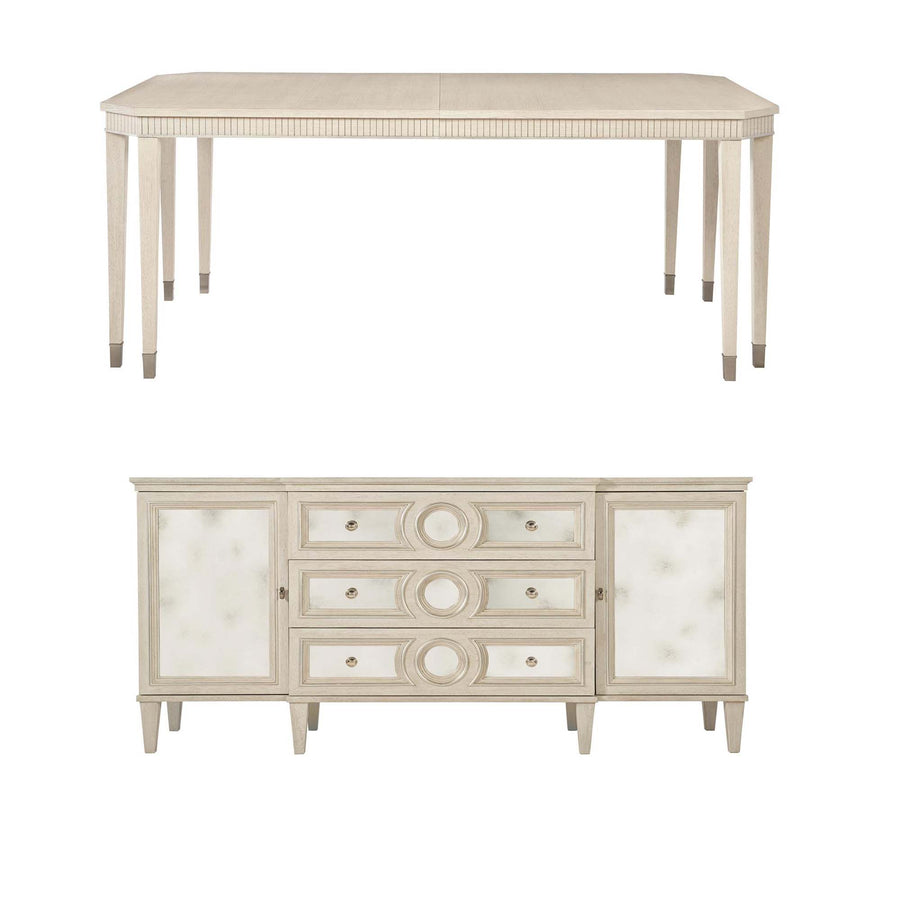 ALLURE DINING TABLE WITH BUFFET WITHOUT CHAIRS