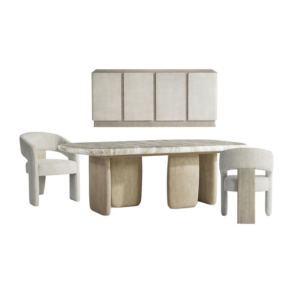 ARCADIA DINING TABLE SET FOR 8 PERSONS