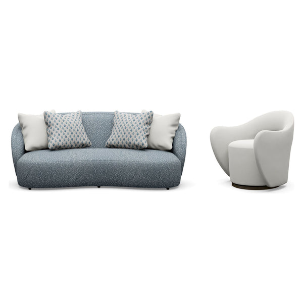 RONDO LIVING SET - TWO SOFAS & TWO CHAIRS