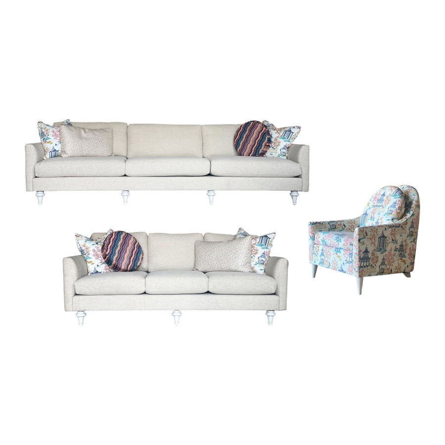 SUGARSHACK LIVING SET - TWO SOFAS & TWO CHAIRS