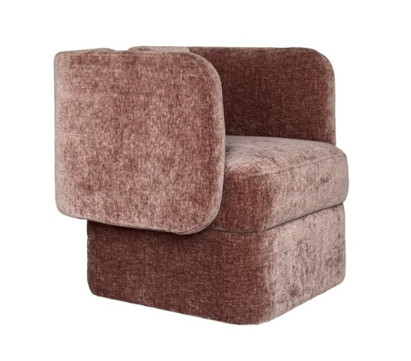 SHELTER ACCENT CHAIR - BROWN