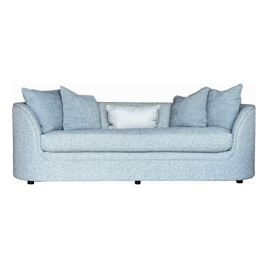 AMARA THREE SEATER SOFA - LIGHT BLUE