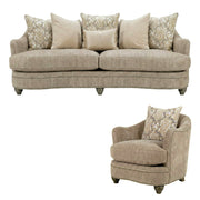 CHATEAU DESERT LIVING SET - TWO SOFAS & TWO CHAIRS