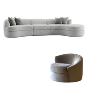 ANDERSON MUSE MODULAR LIVING SET - ONE SOFA & ONE CHAIR