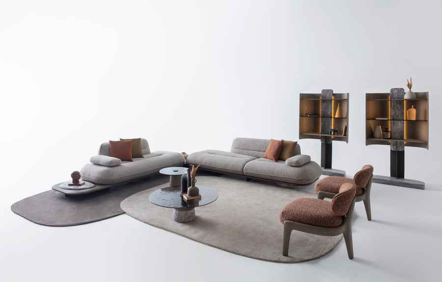 WOGG SECTIONAL SET - ONE SECTIONAL SOFA & ONE CHAIR