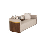 CEBE LIVING SET - ONE SOFA & TWO CHAIRS WITH COFFEE TABLE