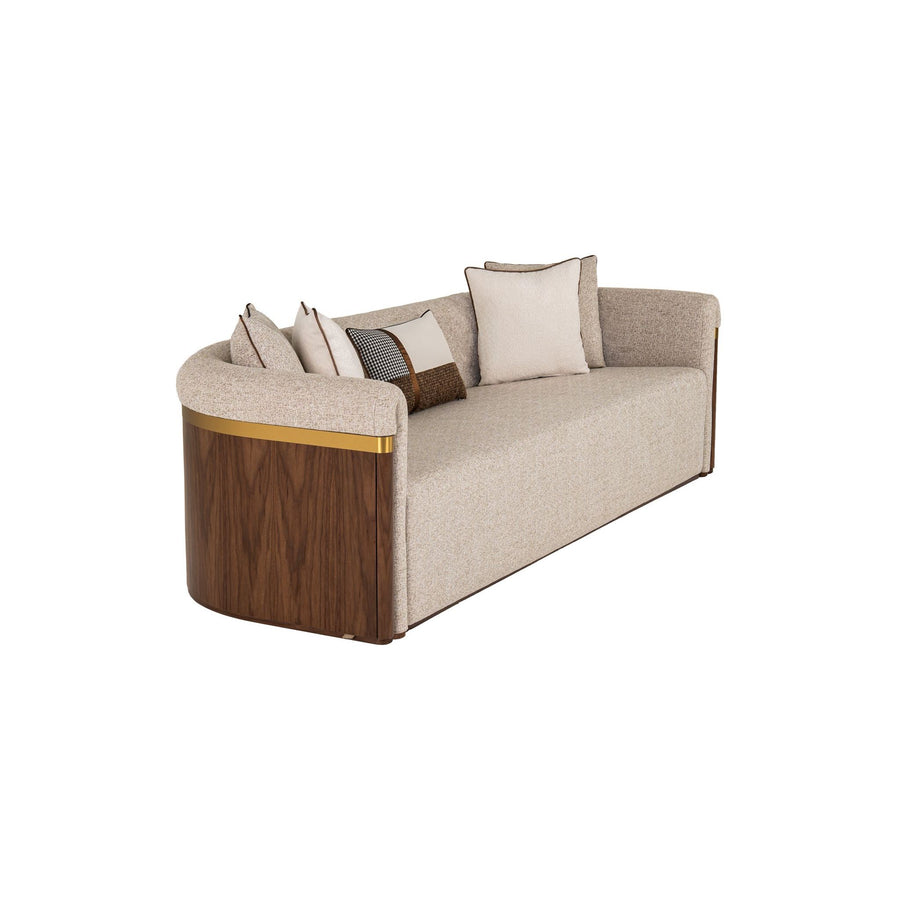 CEBE LIVING SET - ONE SOFA & TWO CHAIRS WITH COFFEE TABLE
