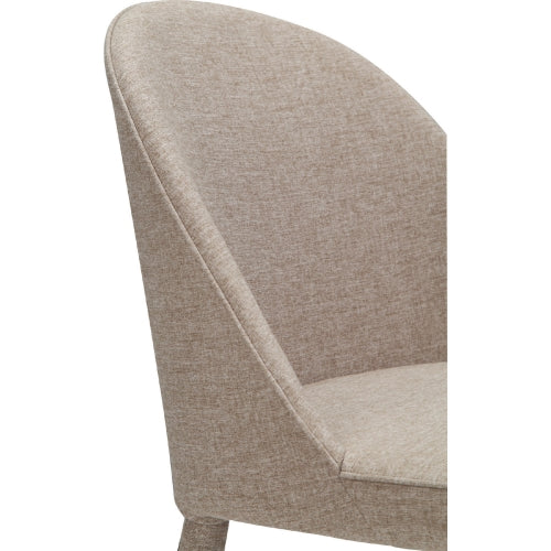 BURTON DINING CHAIR LIGHT GREY