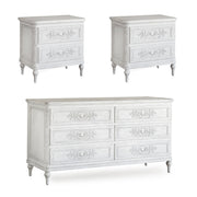 BRONTE NIGHTSTANDS AND DRESSER