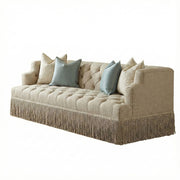 CELESTE LIVING SET - TWO SOFAS & TWO CHAIRS  - SAND BLUE