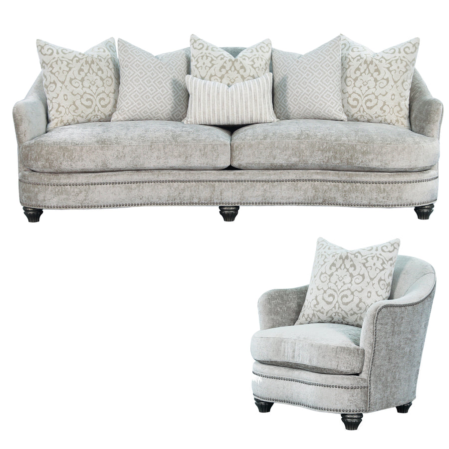 CHATEAU DESERT LIVING SET - TWO SOFAS & TWO CHAIRS