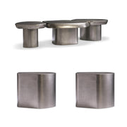 CLAWSON COCKTAIL TABLE SET WITH END TABLES