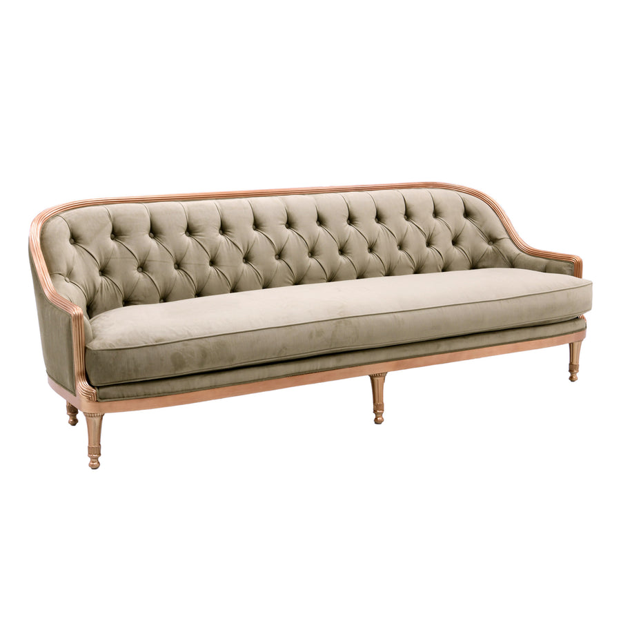 CURVED SOFA - GOLD