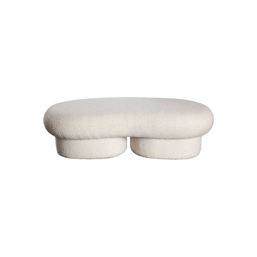 WAVE BENCH IVORY