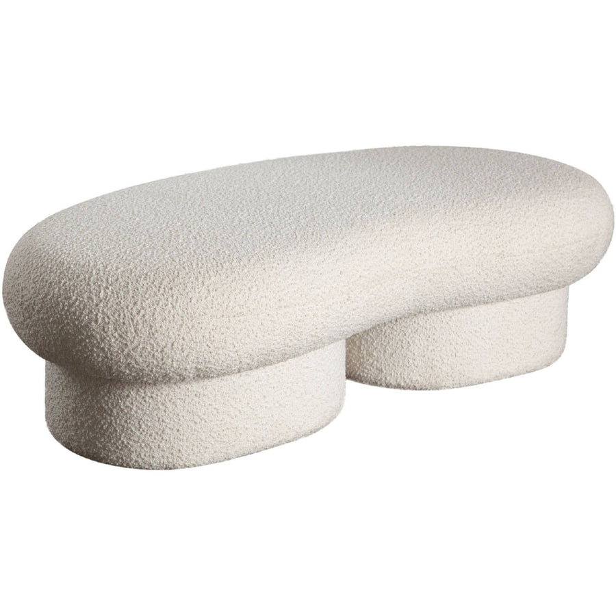 WAVE BENCH IVORY