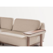 MOCHA THREE SEATER SOFA