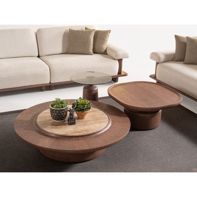 MOCHA THREE SEATER SOFA