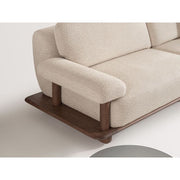 MOCHA THREE SEATER SOFA