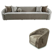 MONIQUE LIVING SET - ONE SOFA & TWO CHAIRS