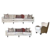 KOKI LIVING SET - TWO SOFAS & TWO CHAIRS