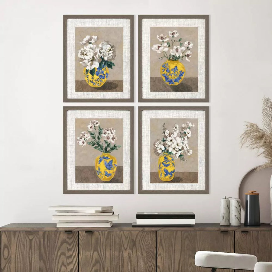 DECORATIVE BOUQUET – SET OF FOUR